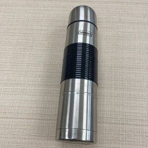 Coleman 24 oz Thermos chrome and black (367)